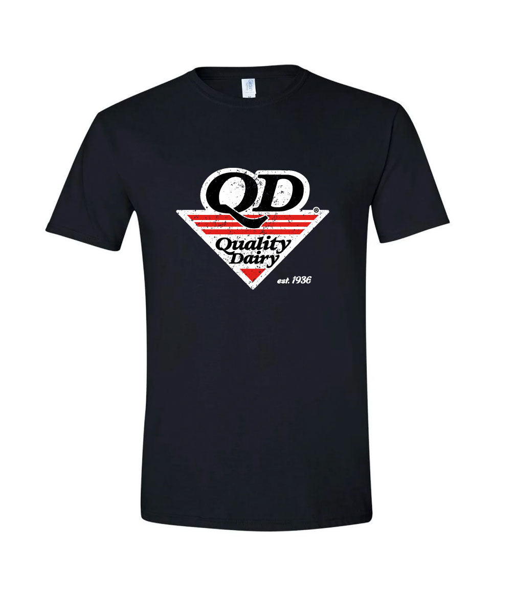 Quality Dairy Distressed Logo T-Shirt