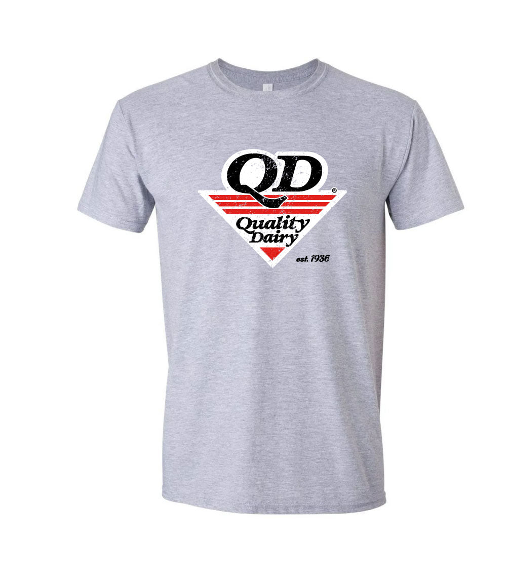 Quality Dairy Distressed Logo T-Shirt