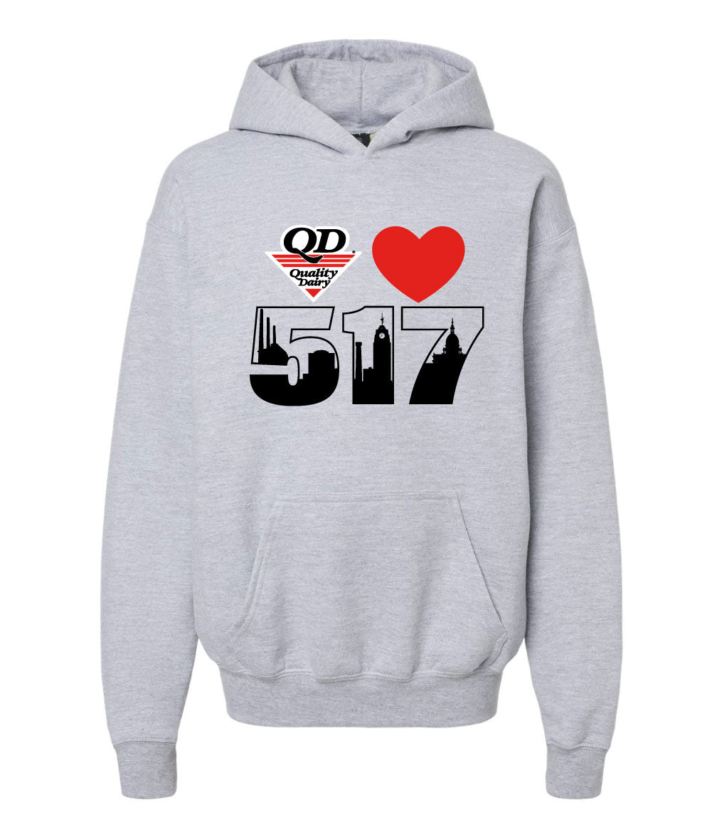 Quality Dairy Loves 517 Hoodie