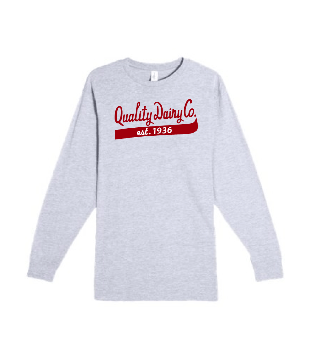 Quality Dairy Script Long Sleeve